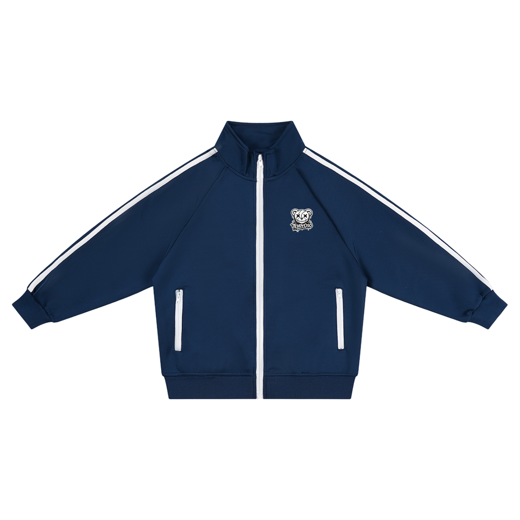 TeddyOso Kids “Cold Concrete” Coach Jacket