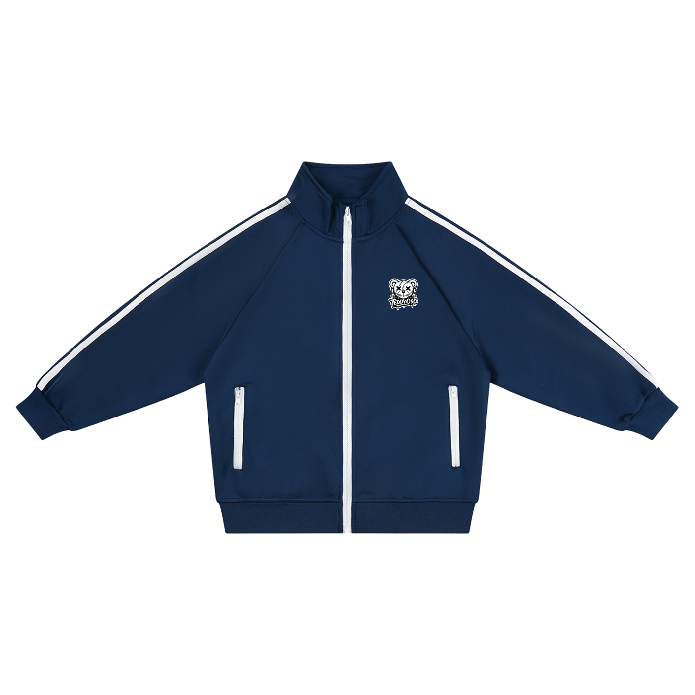 TeddyOso Kids “Cold Concrete” Coach Jacket