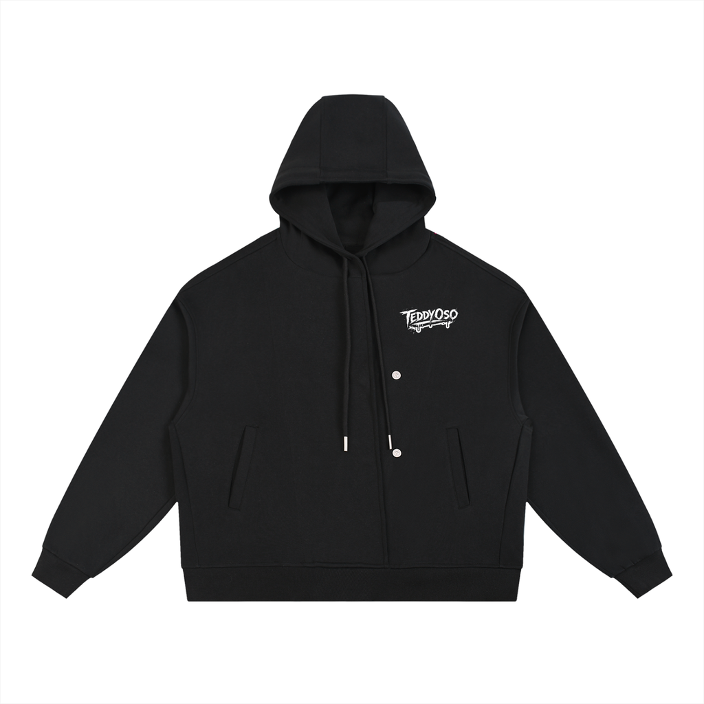 TeddyOso Essential Button Hoodie