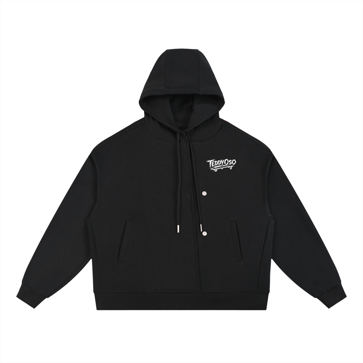 TeddyOso Essential Button Hoodie