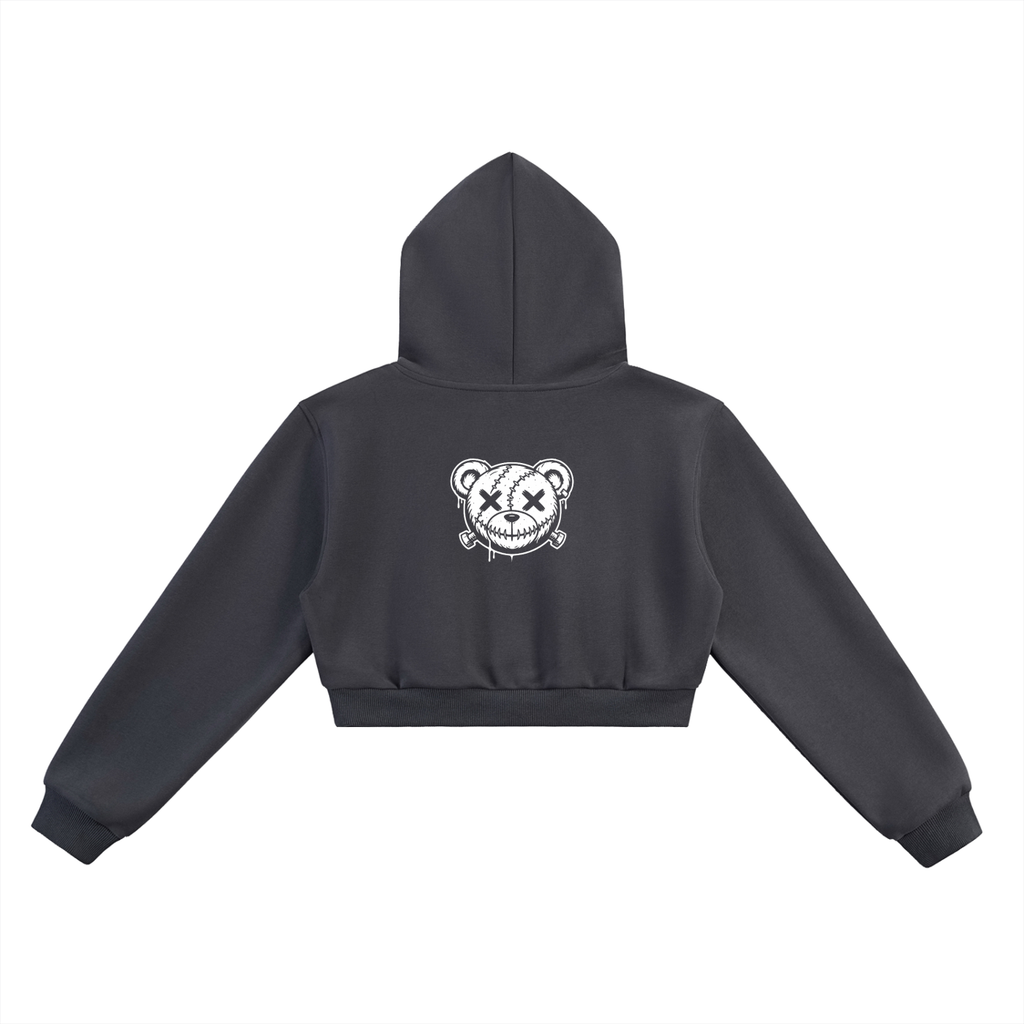 TeddyOso Signature Cropped Hoodie