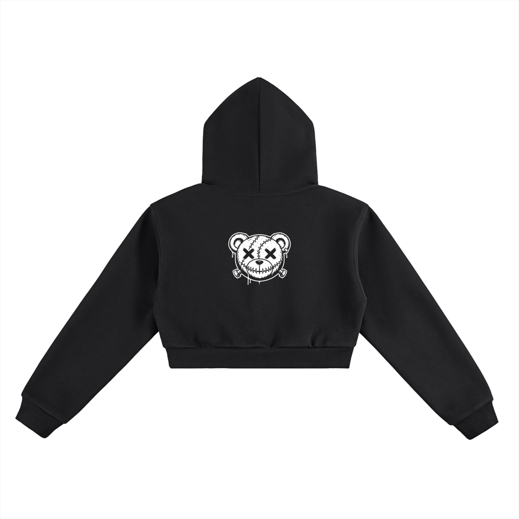 TeddyOso Signature Cropped Hoodie
