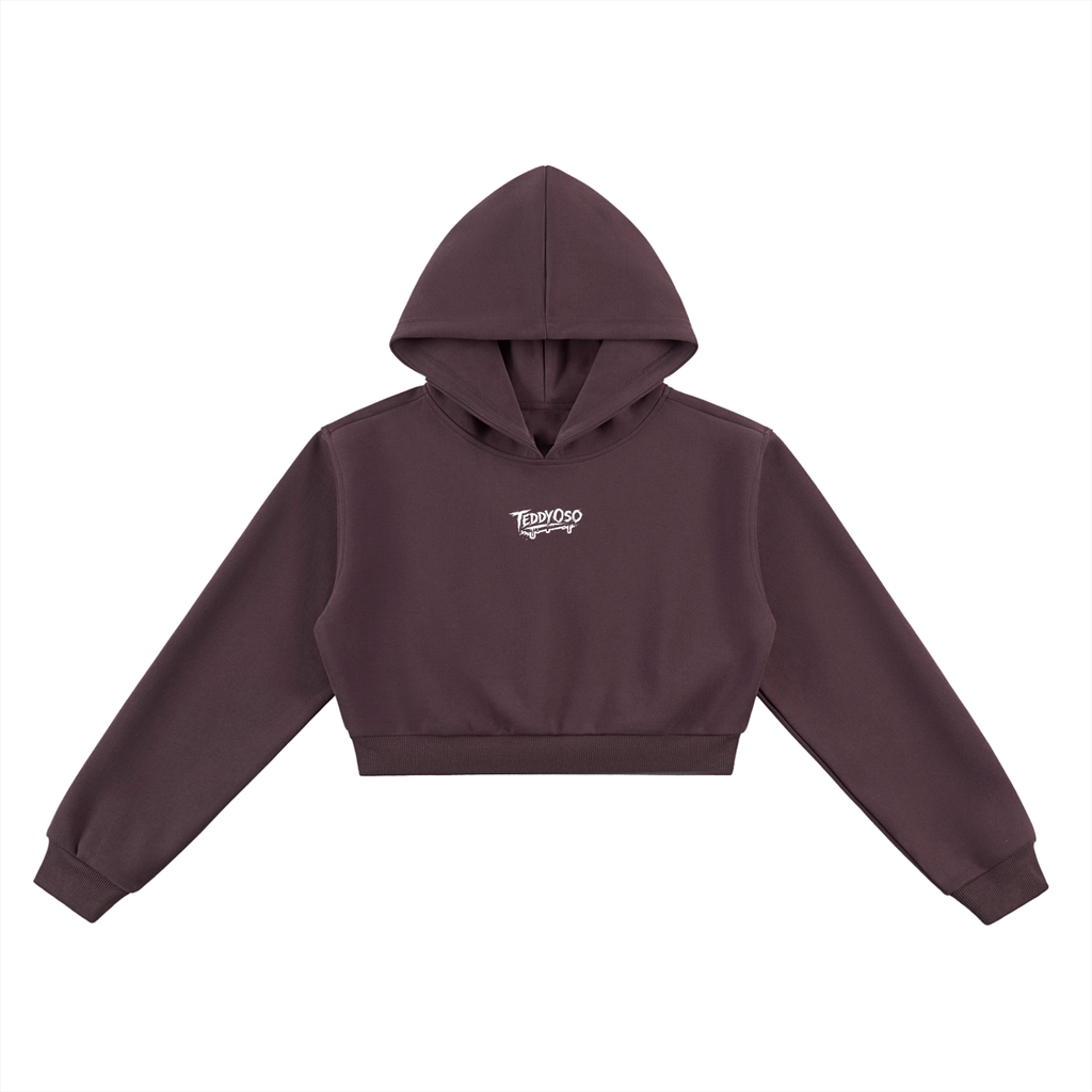 TeddyOso Signature Cropped Hoodie
