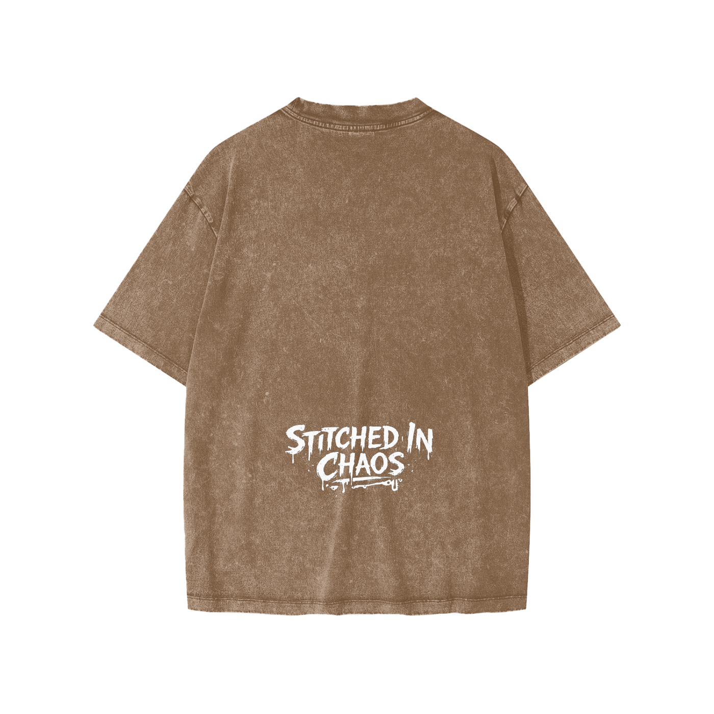 TeddyOso Snow-Washed Stitched Tee