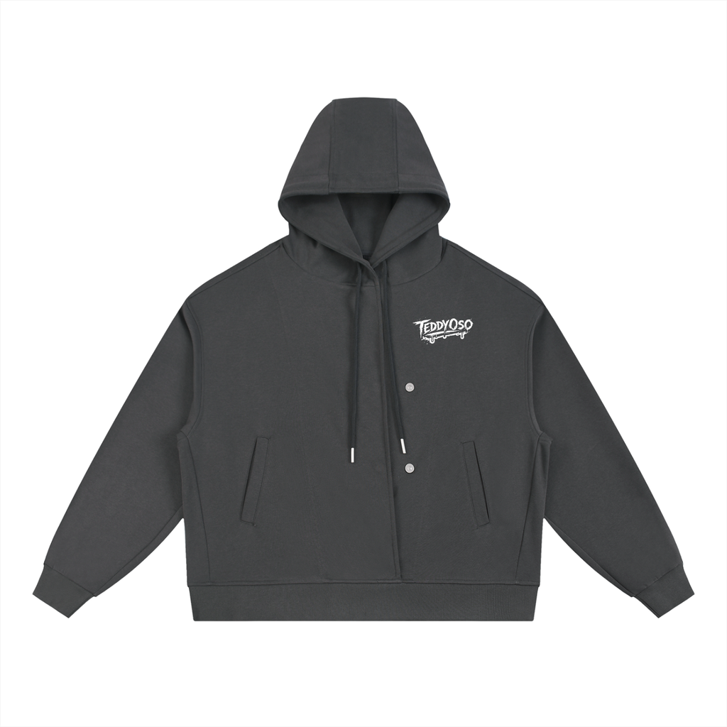TeddyOso Essential Button Hoodie