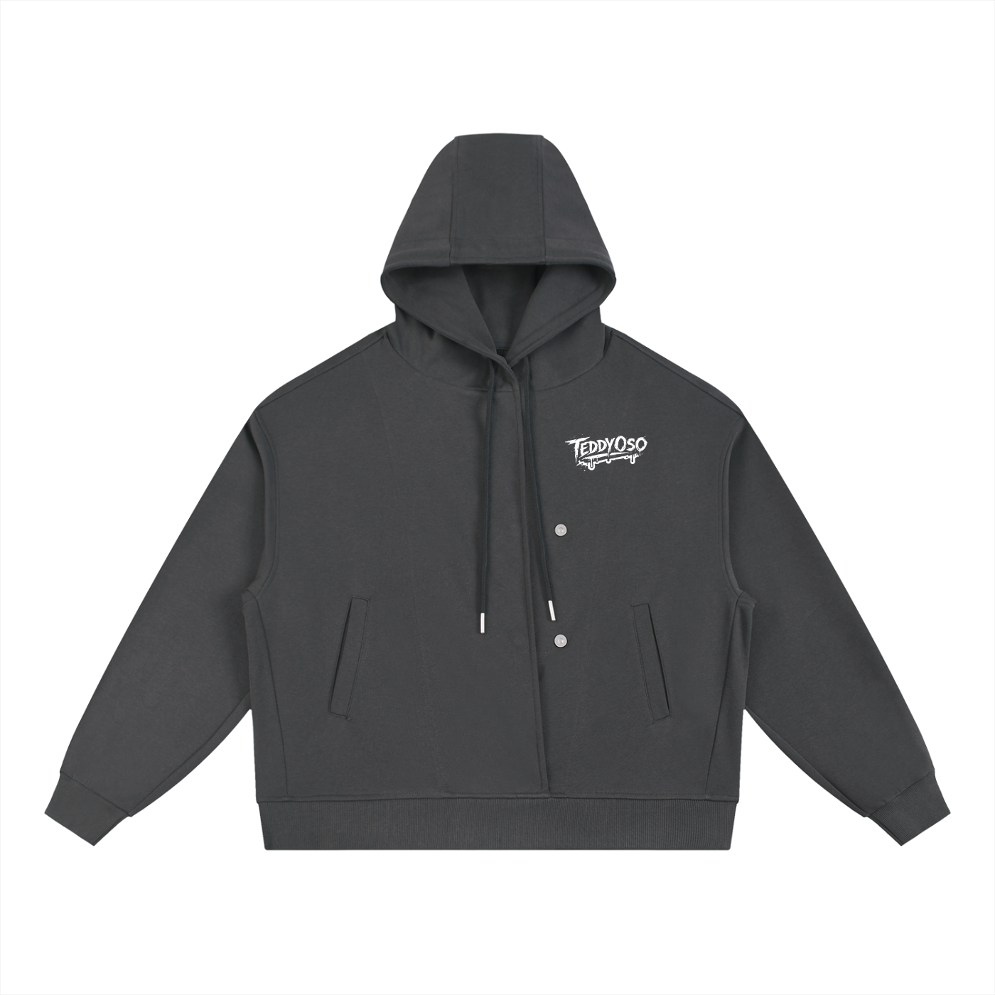 TeddyOso Essential Button Hoodie