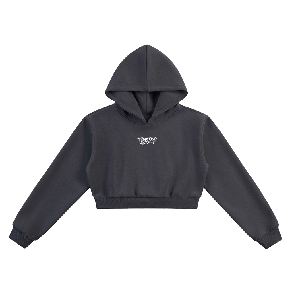 TeddyOso Signature Cropped Hoodie