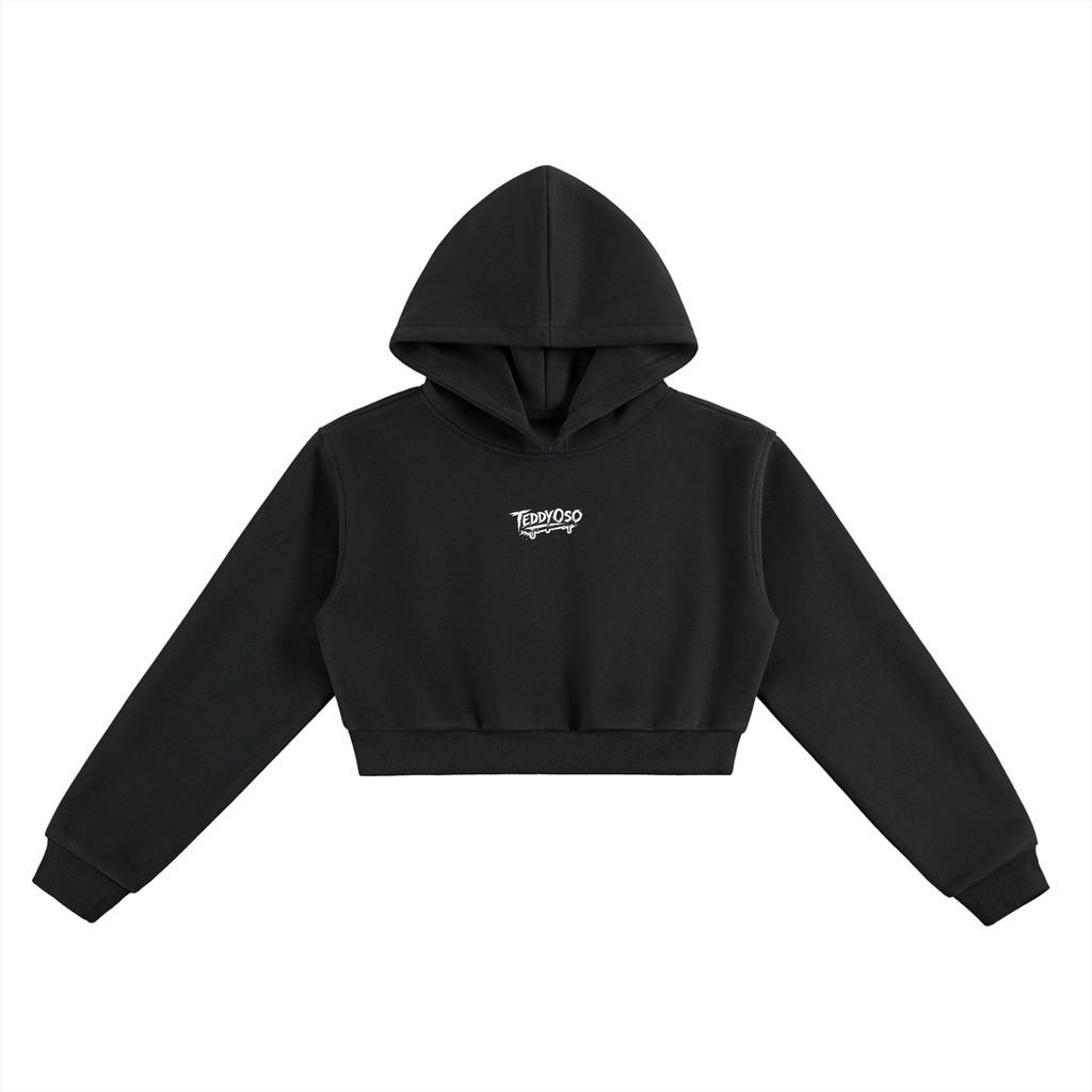 TeddyOso Signature Cropped Hoodie
