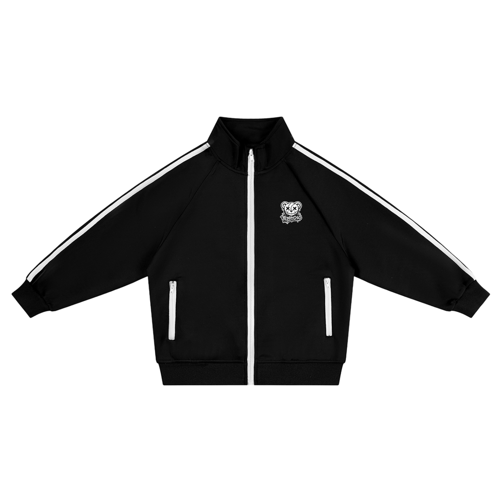 TeddyOso Kids “Cold Concrete” Coach Jacket