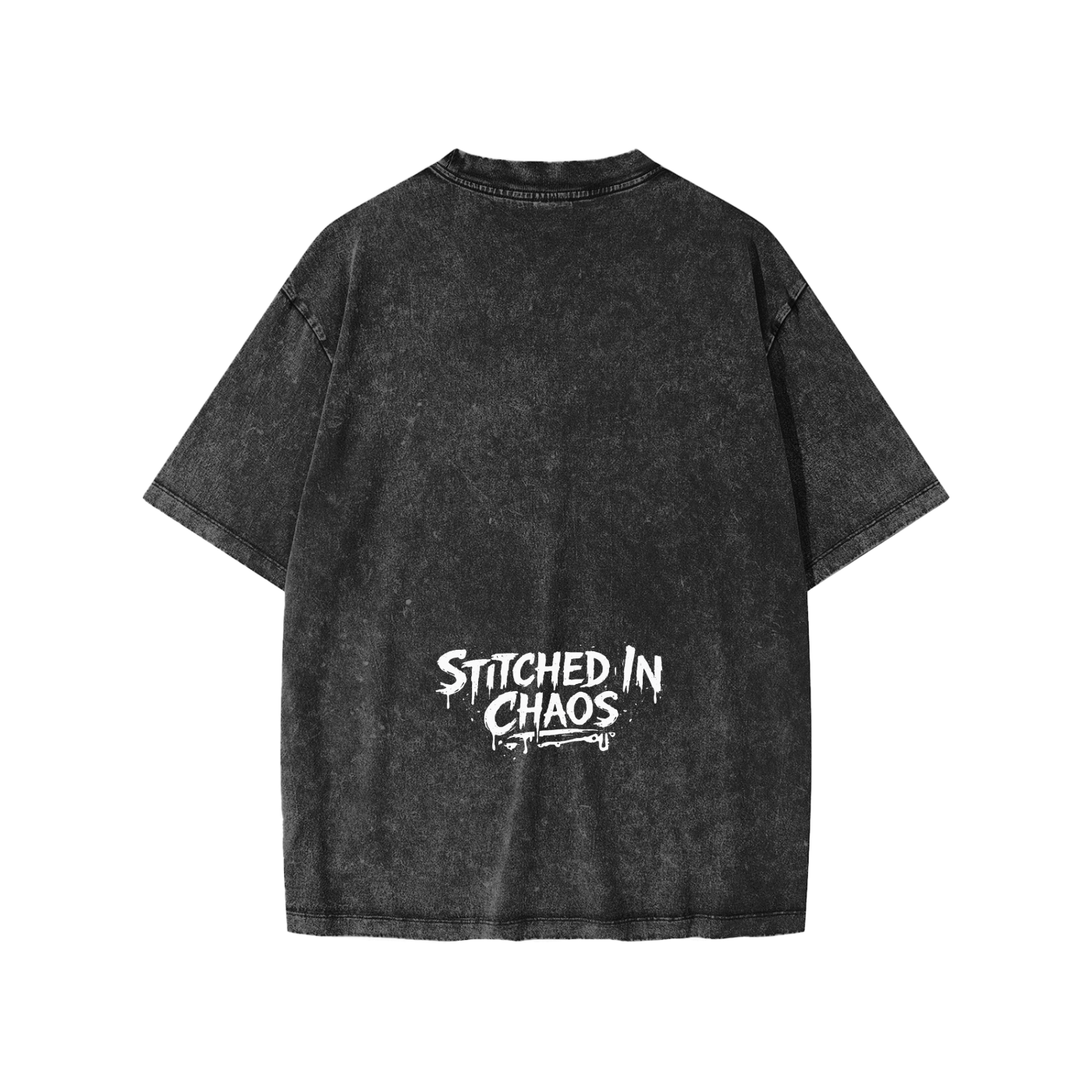 TeddyOso Snow-Washed Stitched Tee