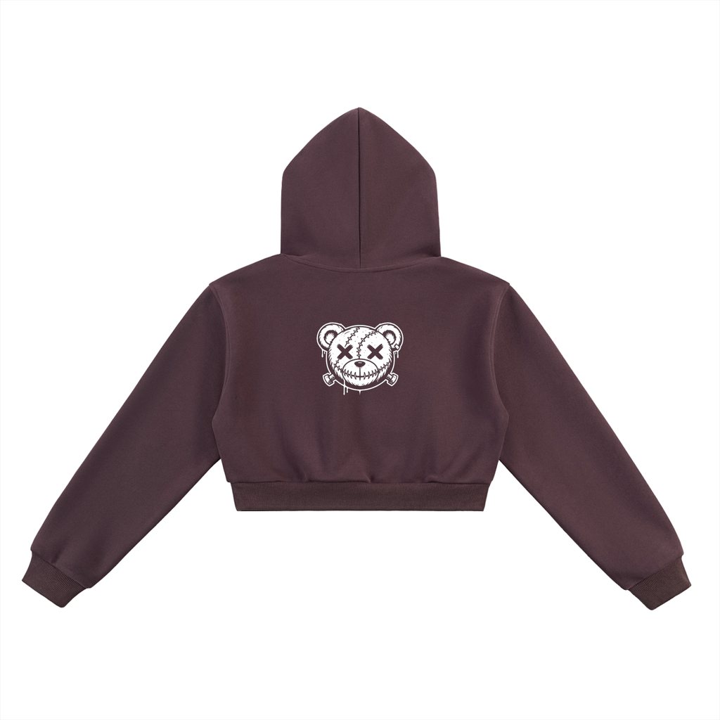 TeddyOso Signature Cropped Hoodie