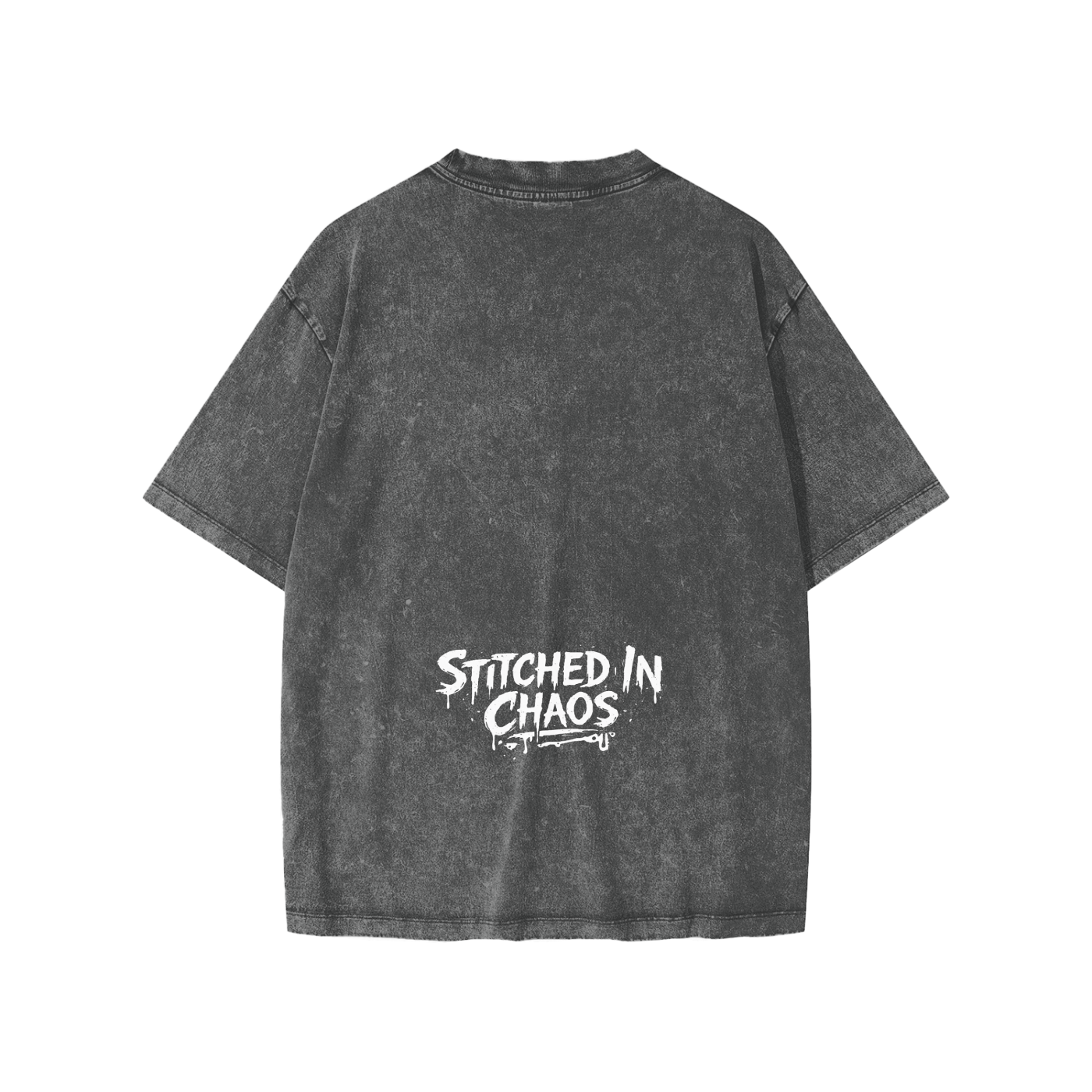 TeddyOso Snow-Washed Stitched Tee