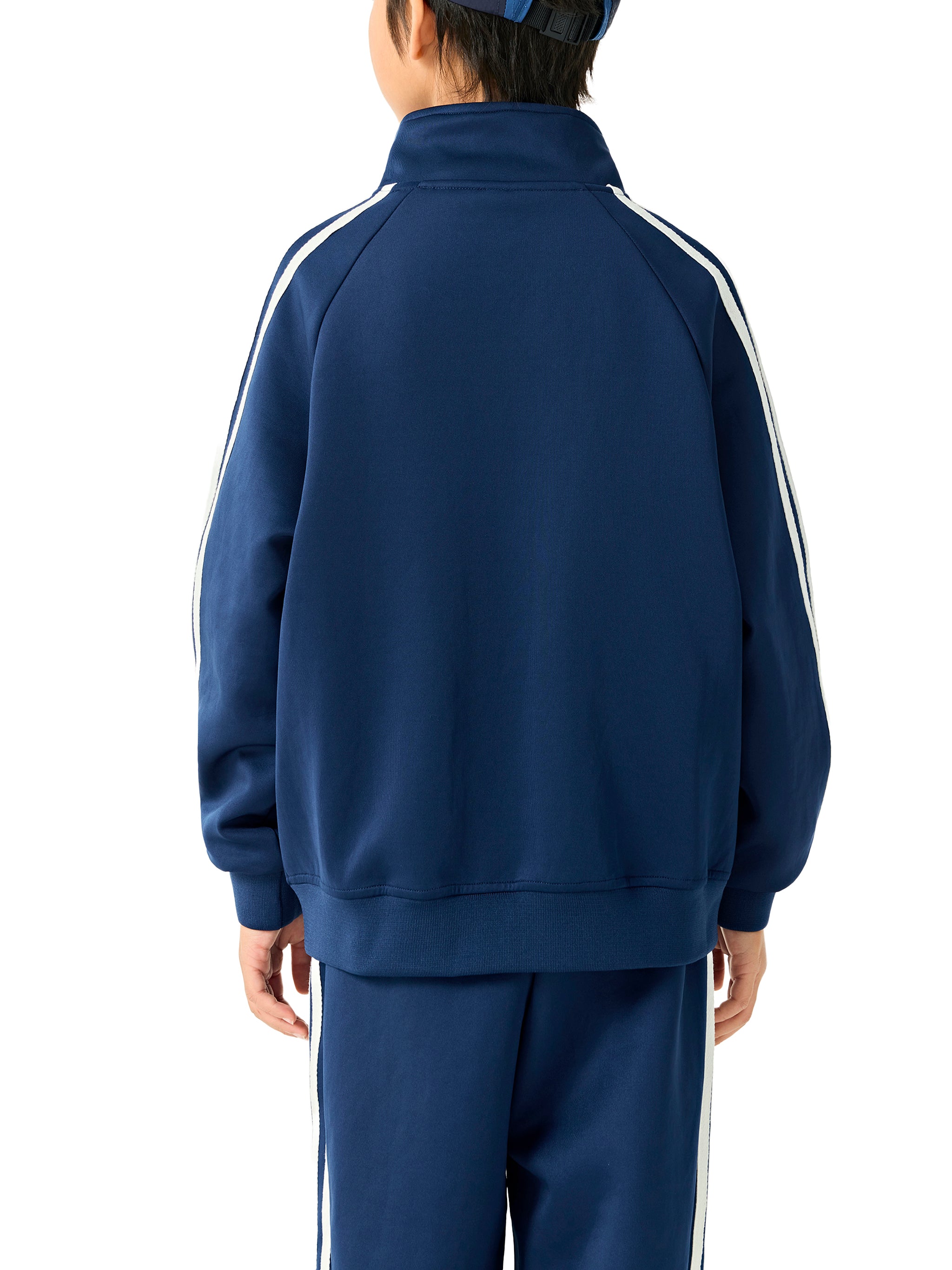 TeddyOso Kids “Cold Concrete” Coach Jacket